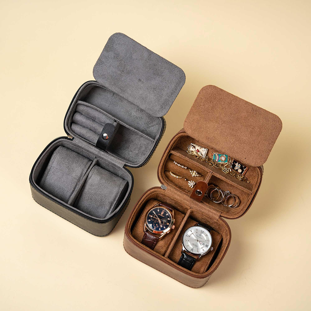 Men'S Grooming Wedding Day - Personalizowane pudełko na zegarek dla mężczyzn,