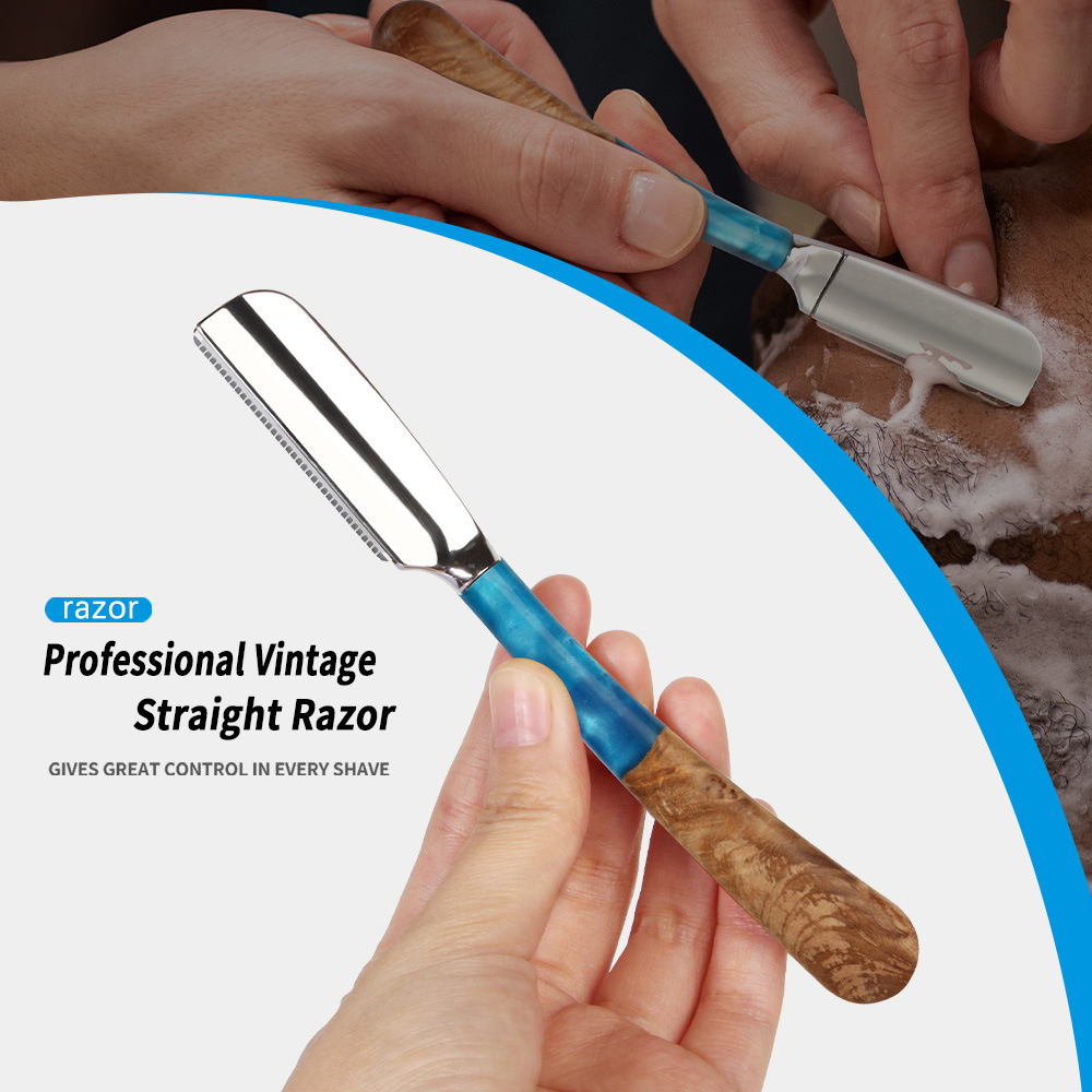 Straight Razor Safety - 1 szt. Nowa Profesjonalna Maszynka do