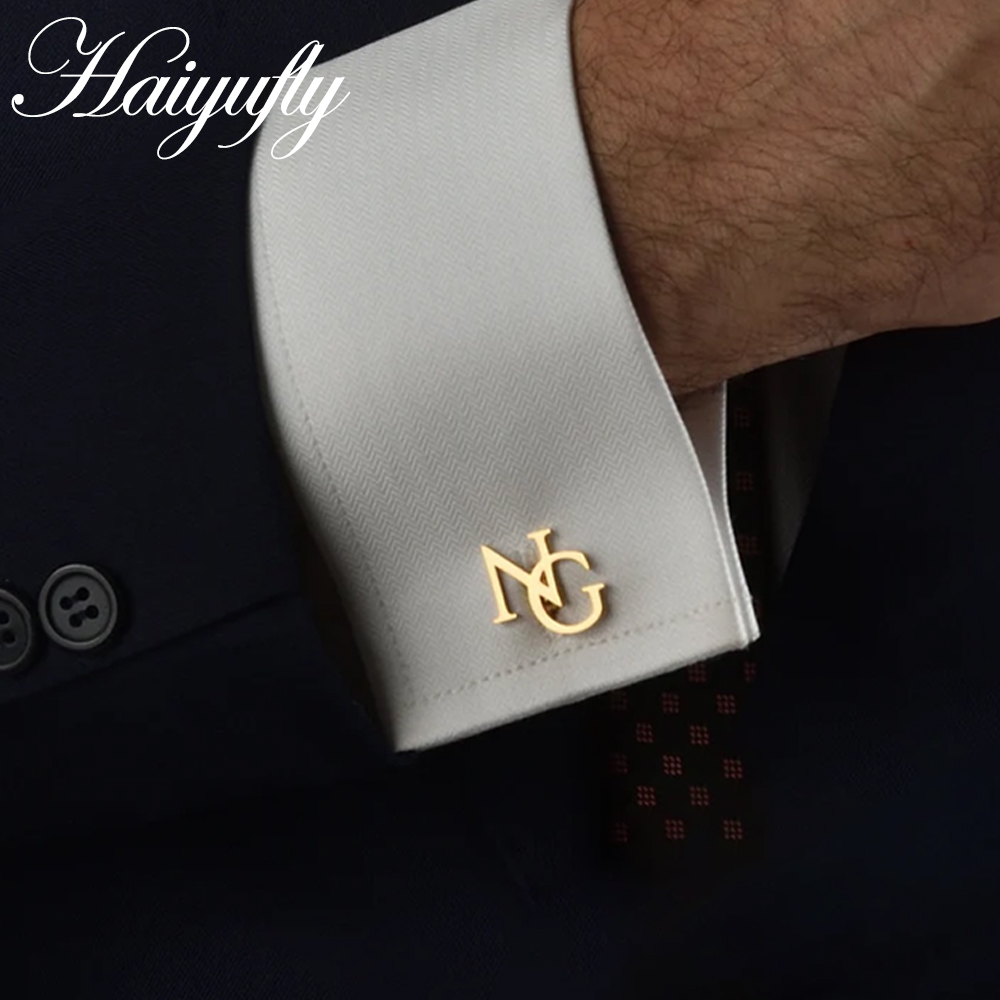 Men'S Grooming For Wedding - Haiyufly spersonalizowana nazwa własna spinki do