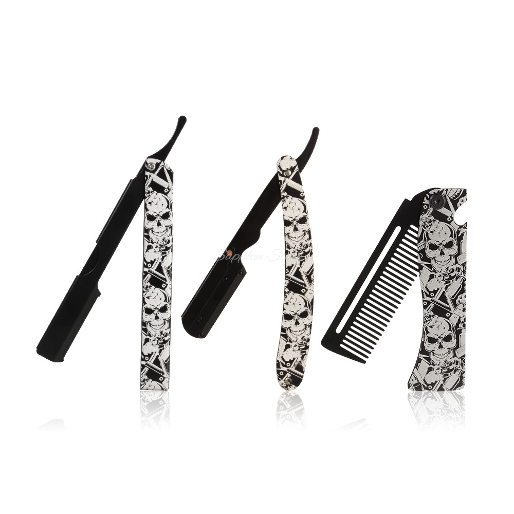 Men'S Grooming Razor Kit - Zestaw do golenia 2026 Barber: składana
