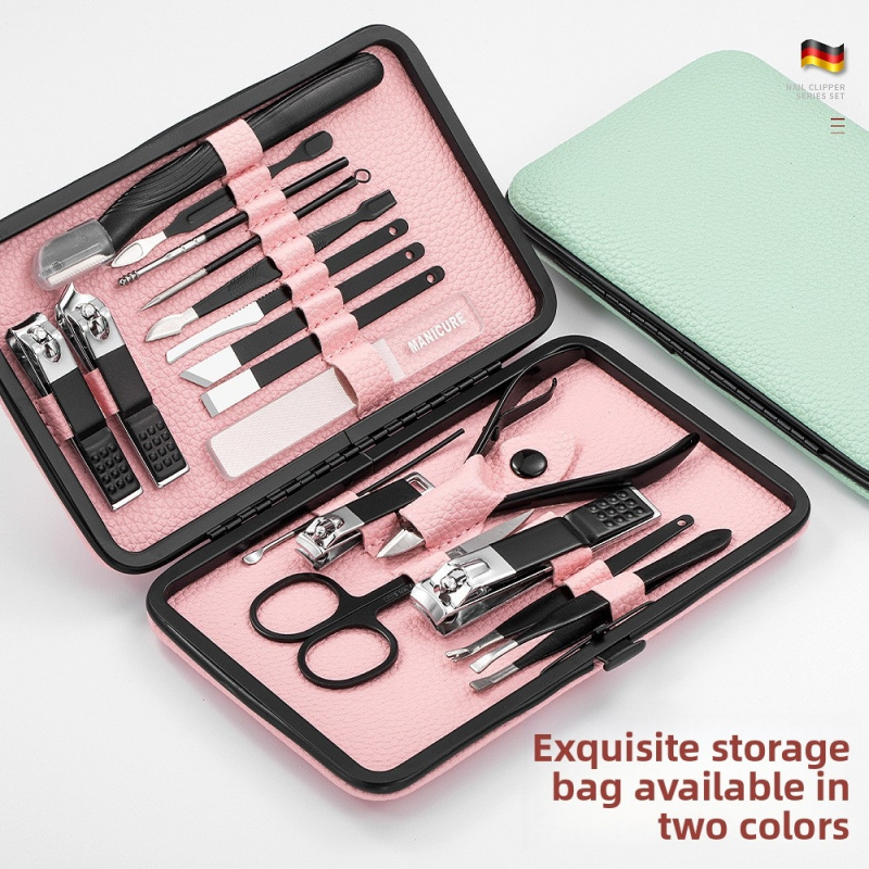 18-częściowy zestaw do manicur – Mens Grooming Kit Gift Set recenzja i cena