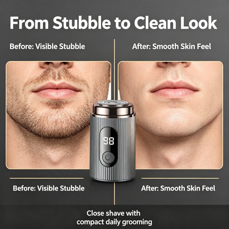 2026 Mini Elektryczna Golarka  – Men'S Grooming Razor Kit recenzja i cena