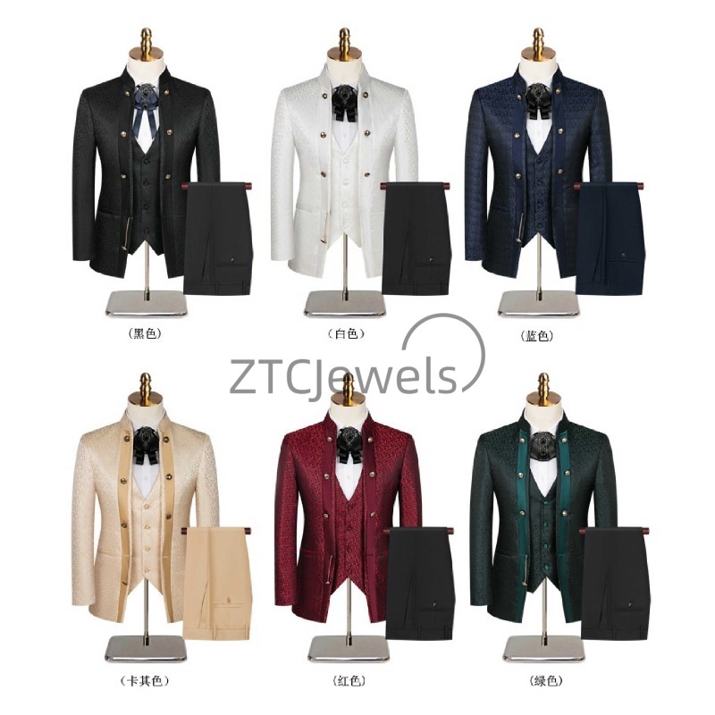 Męski garnitur w nowym chiński – Men'S Grooming For Wedding recenzja i cena