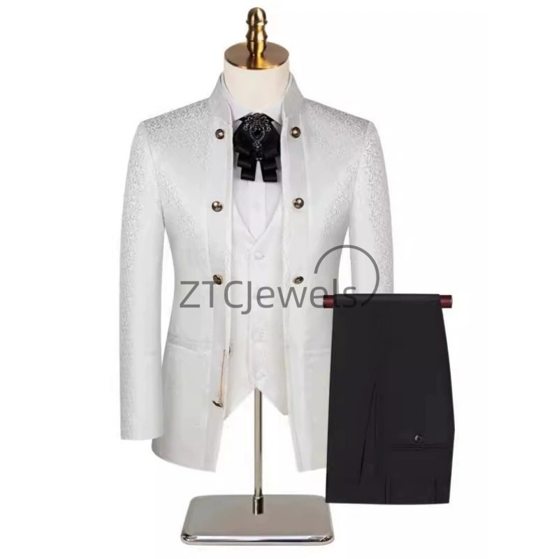 Męski garnitur w nowym chiński – Men'S Grooming For Wedding recenzja i cena
