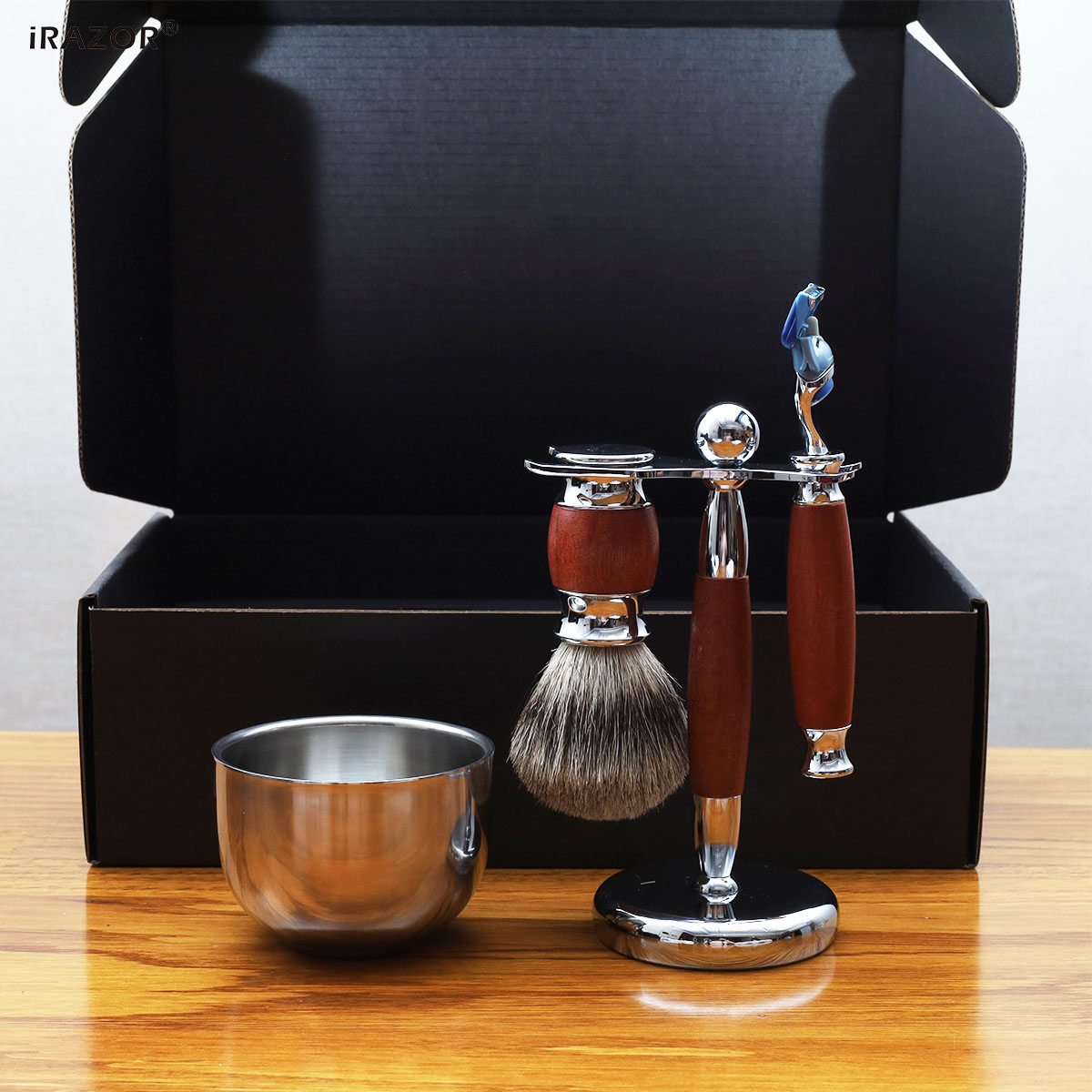 iRAZOR Luksusowy zestaw do gol – Mens Grooming Kit Gift Set recenzja i cena