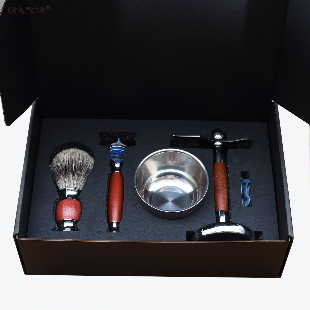 iRAZOR Luksusowy zestaw do gol – Mens Grooming Kit Gift Set recenzja i cena
