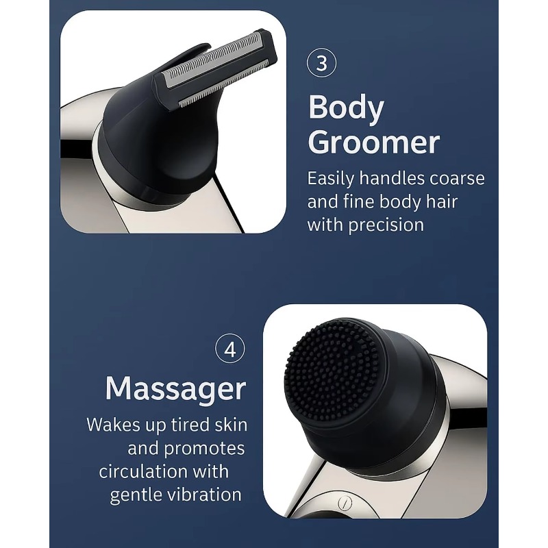 Golarki elektryczne 9D dla męż – Men'S Grooming Razor Kit recenzja i cena