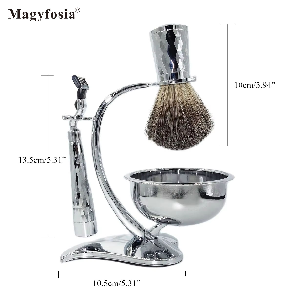 Magyfosia Nowy Błyszczący Zest – Mens Grooming Kit Gift Set recenzja i cena